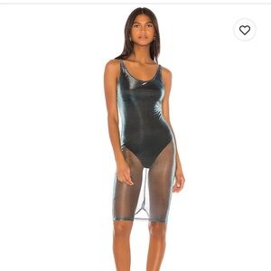 Sheer bodycon dress